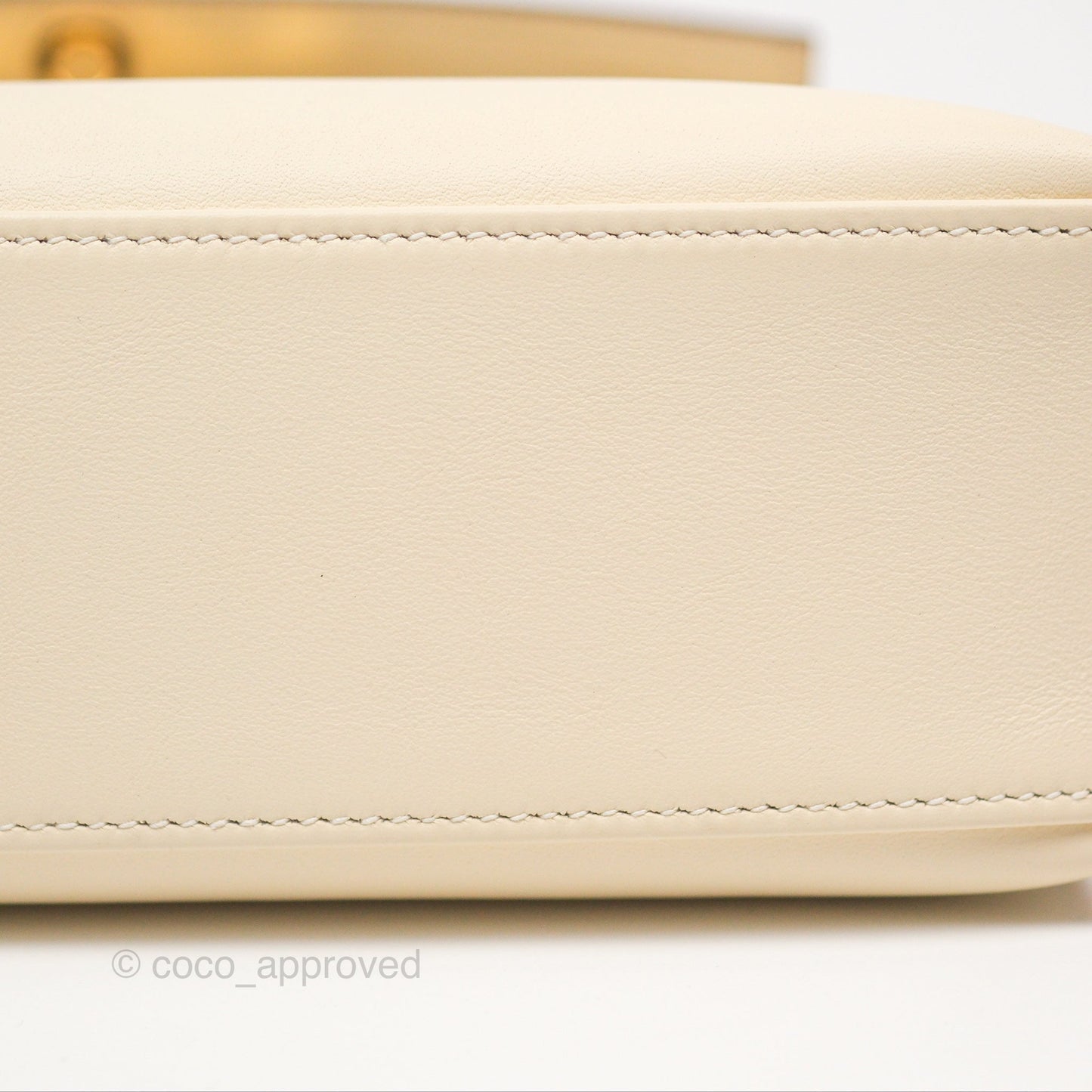 Hermès Kelly Mini Pochette Nata I2 Swift Gold Hardware