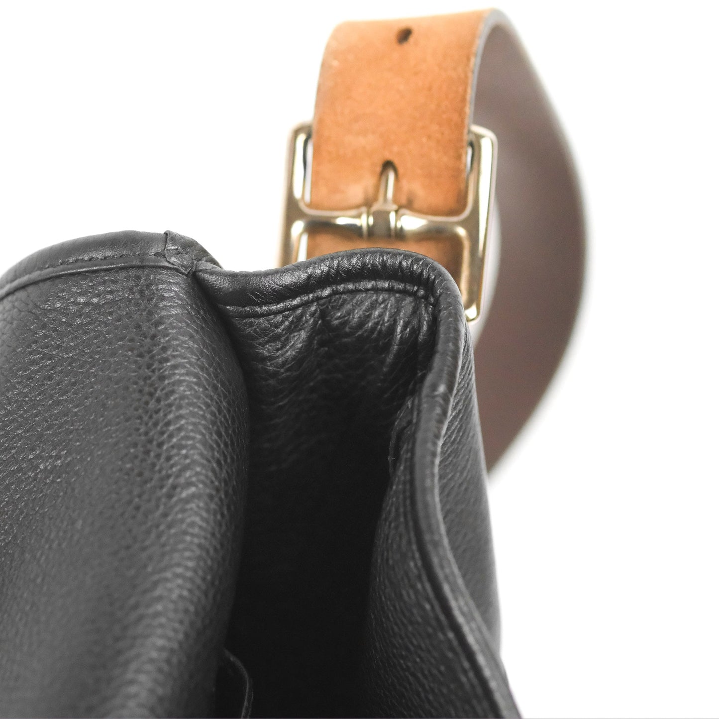Hermès Men's Barda 43 Messenger Bag Black Ebene Alamo