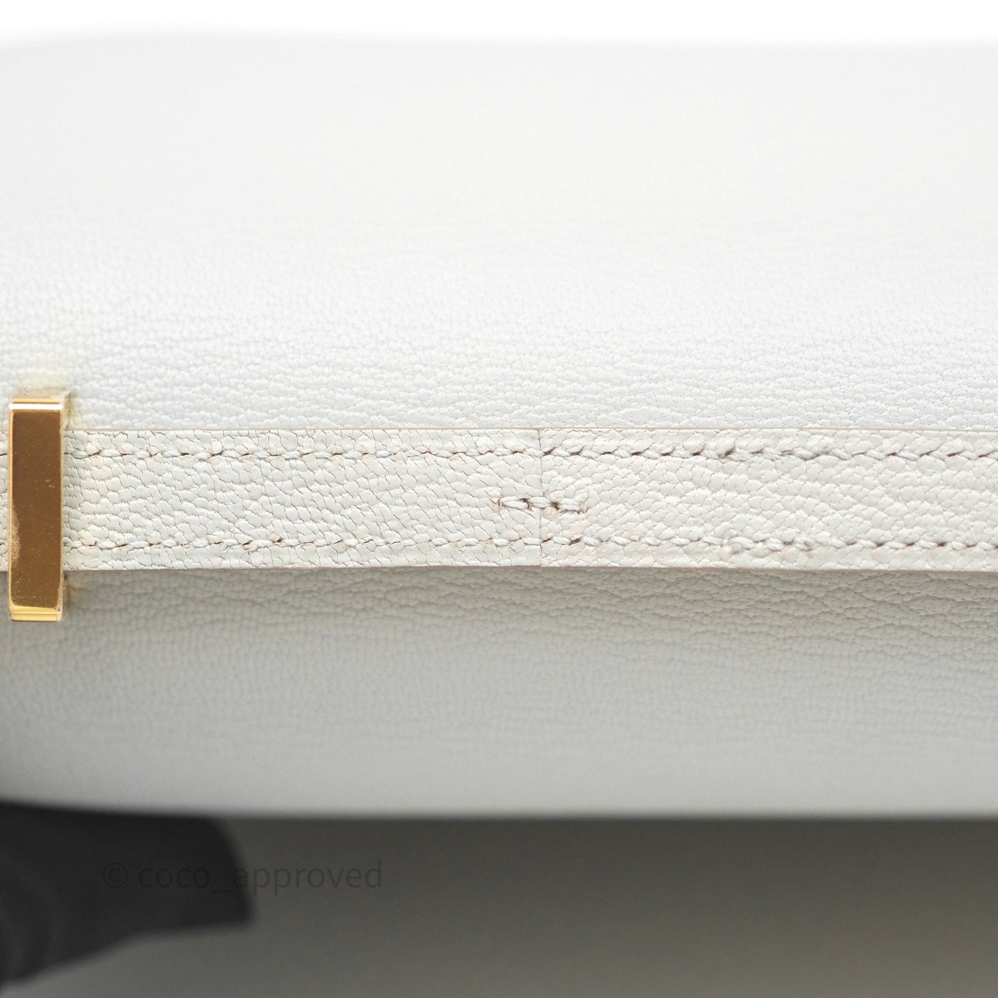 Hermès Constance Mini 18cm Mirror Gris Perle 80 Chevre Mysore Gold Hardware