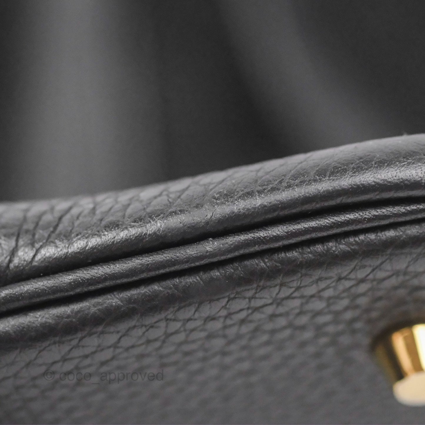Hermès Picotin 22 Black Noir 89 Clemence Gold Hardware