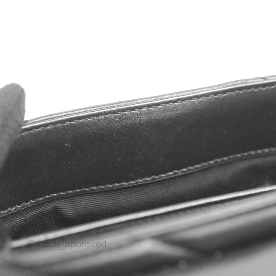 Saint Laurent Loulou Toy Quilted Leather Shoulder Bag Black
