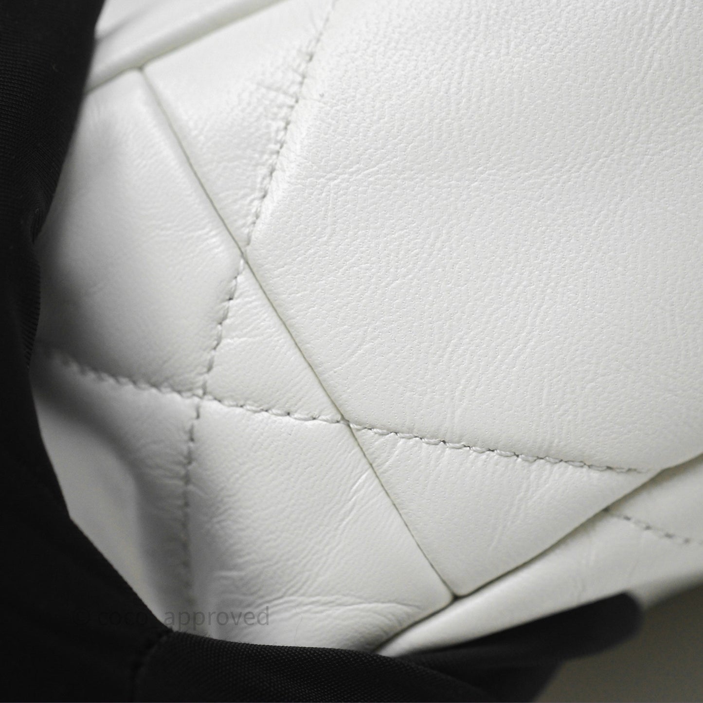 Chanel 19 Small White Mixed Hardware