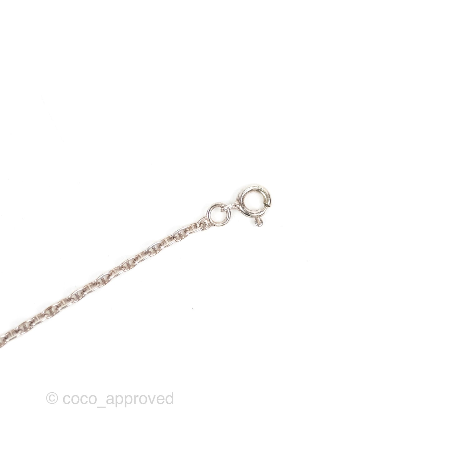 Hermes Mini Birkin Amulette Bracelet Sterling Silver