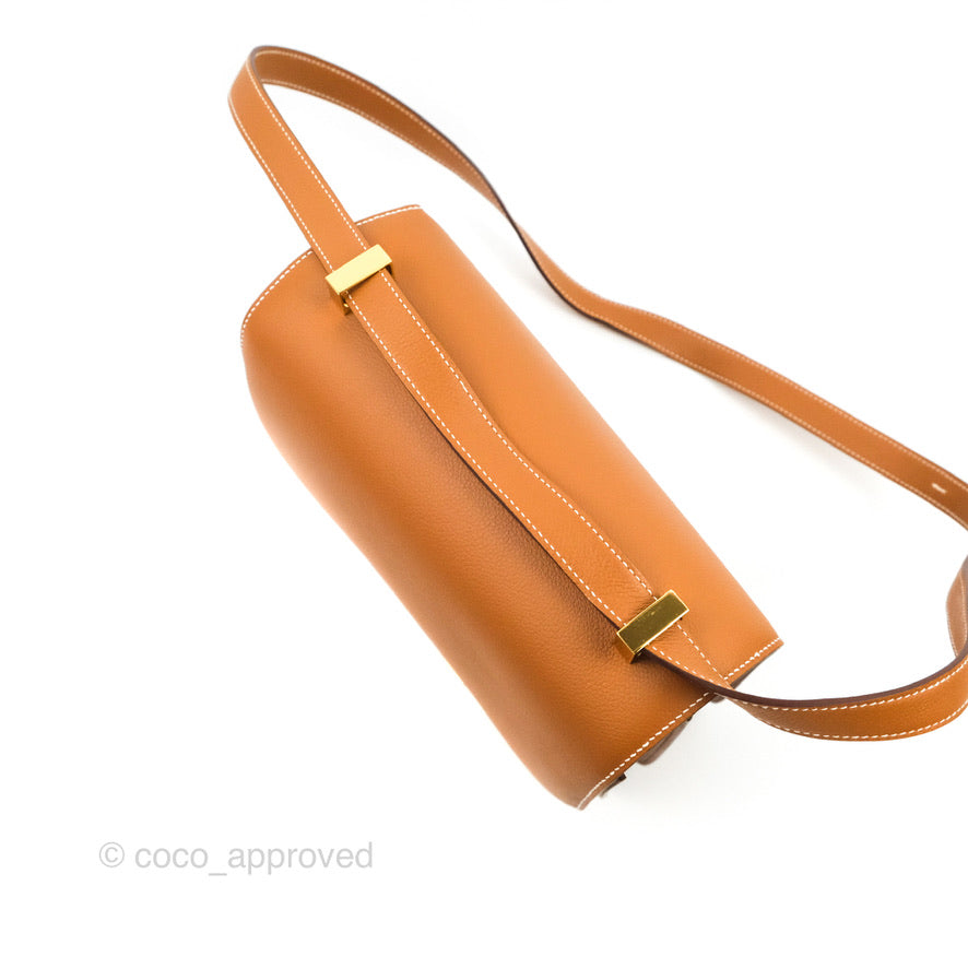 Hermès Constance 24 Gold Evercolor Gold Hardware