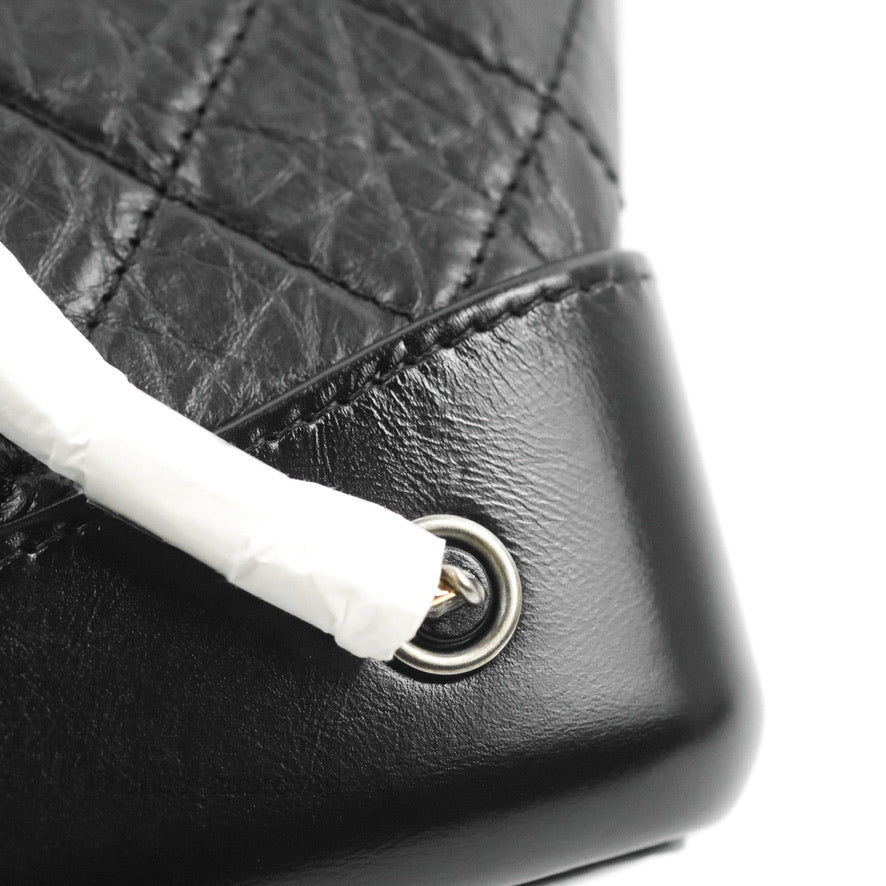 Chanel Small Gabrielle Backpack Black Aged Calfskin