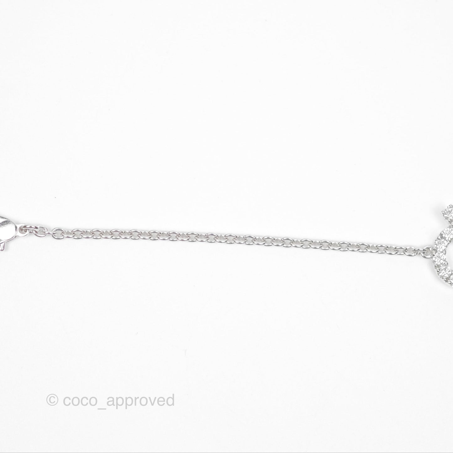 Hermès Finesse Bracelet Diamonds White Gold