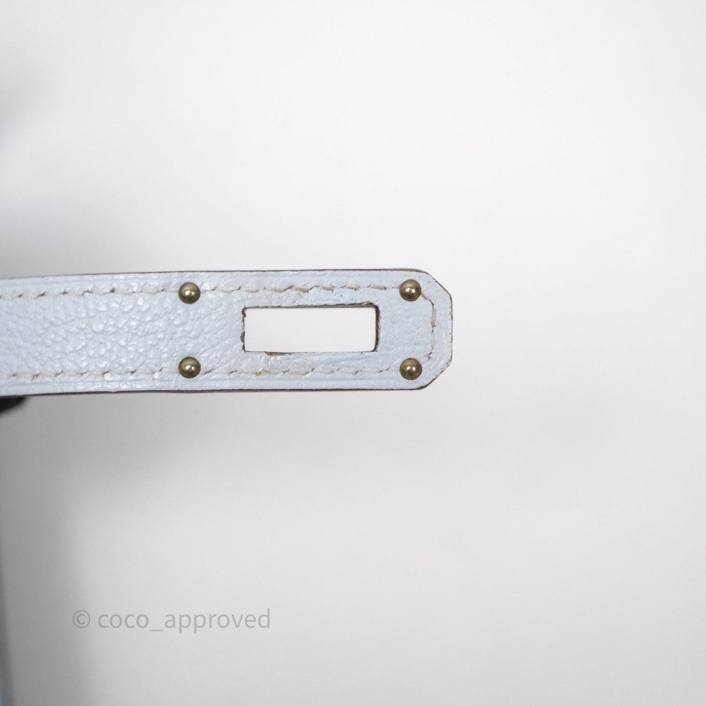 Hermès Kelly To Go Bleu Brume T0 Chèvre Mysore Palladium Hardware