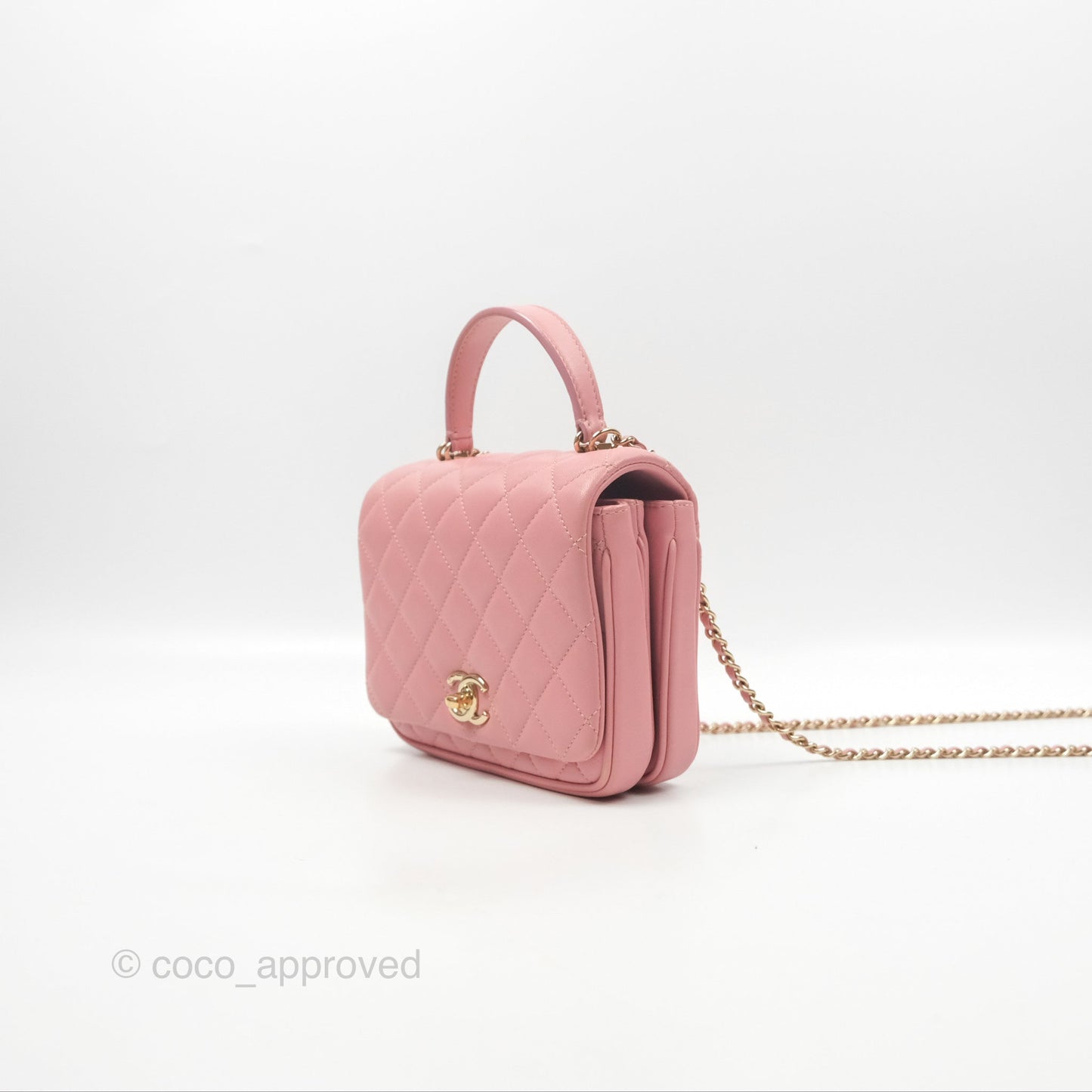 Chanel Citizen Chic Flap Bag Pink Lambskin Gold Hardware