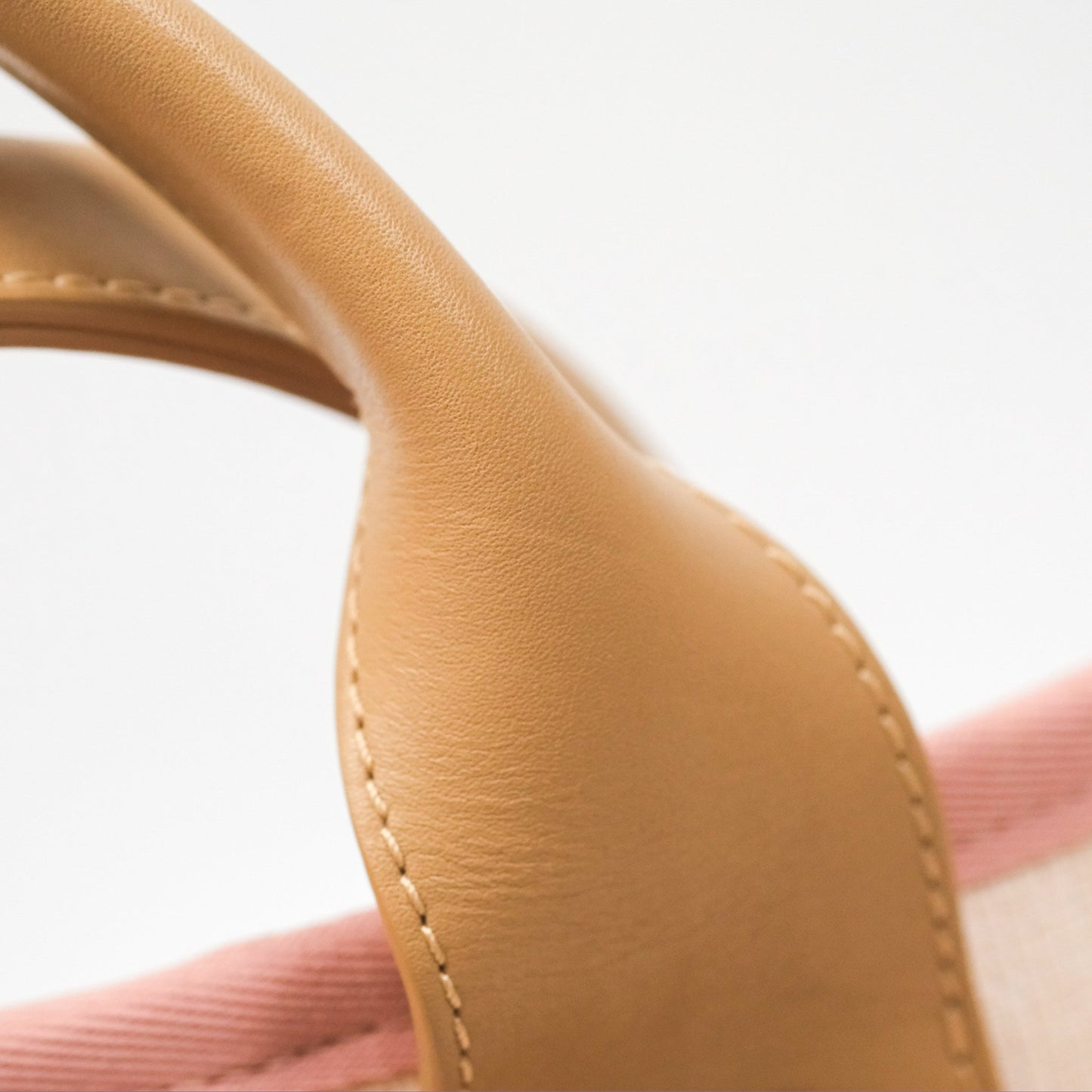 Chanel Canvas Large Deauville Tote Light Pink Stripe
