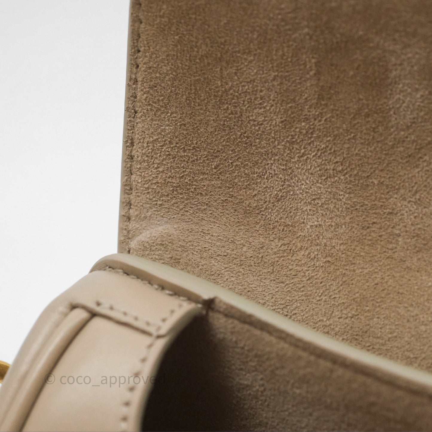 Christian Dior Bobby East-West Bag Calfskin Sand-Colored