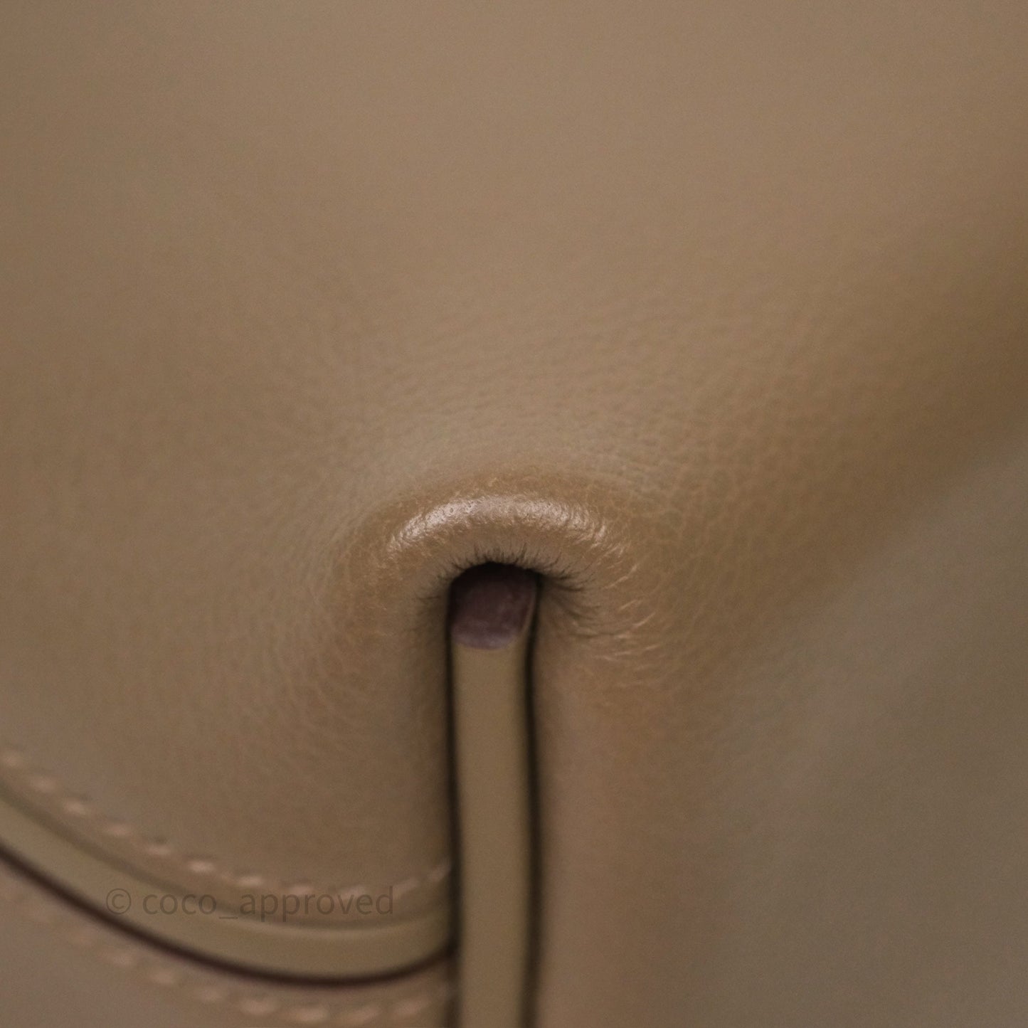 Hermès 24/24 21 Mini Etoupe 18 Evercolor/ Swift Palladium Hardware