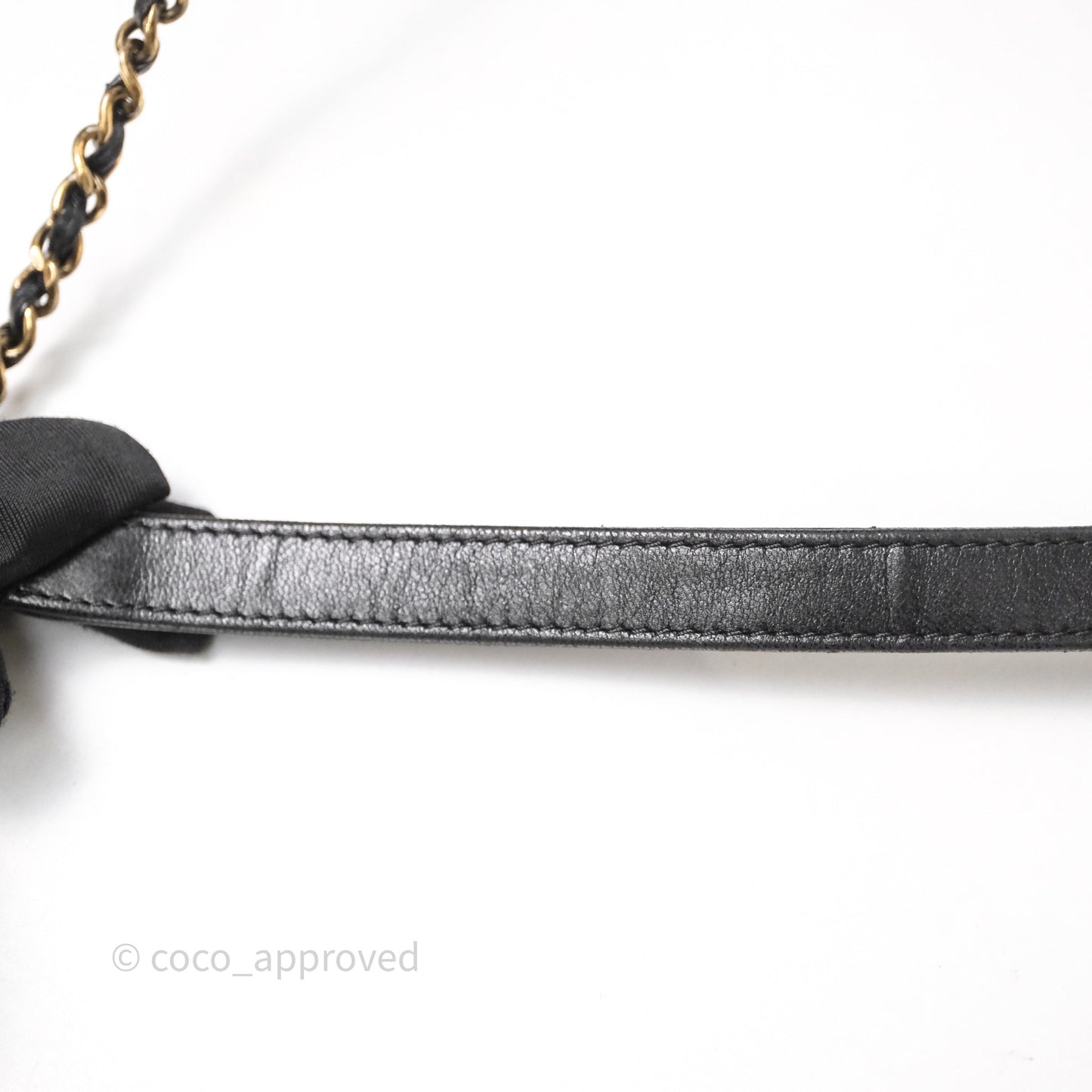 Chanel Quilted Flap Bag Black Calfskin Aged Gold Hardware