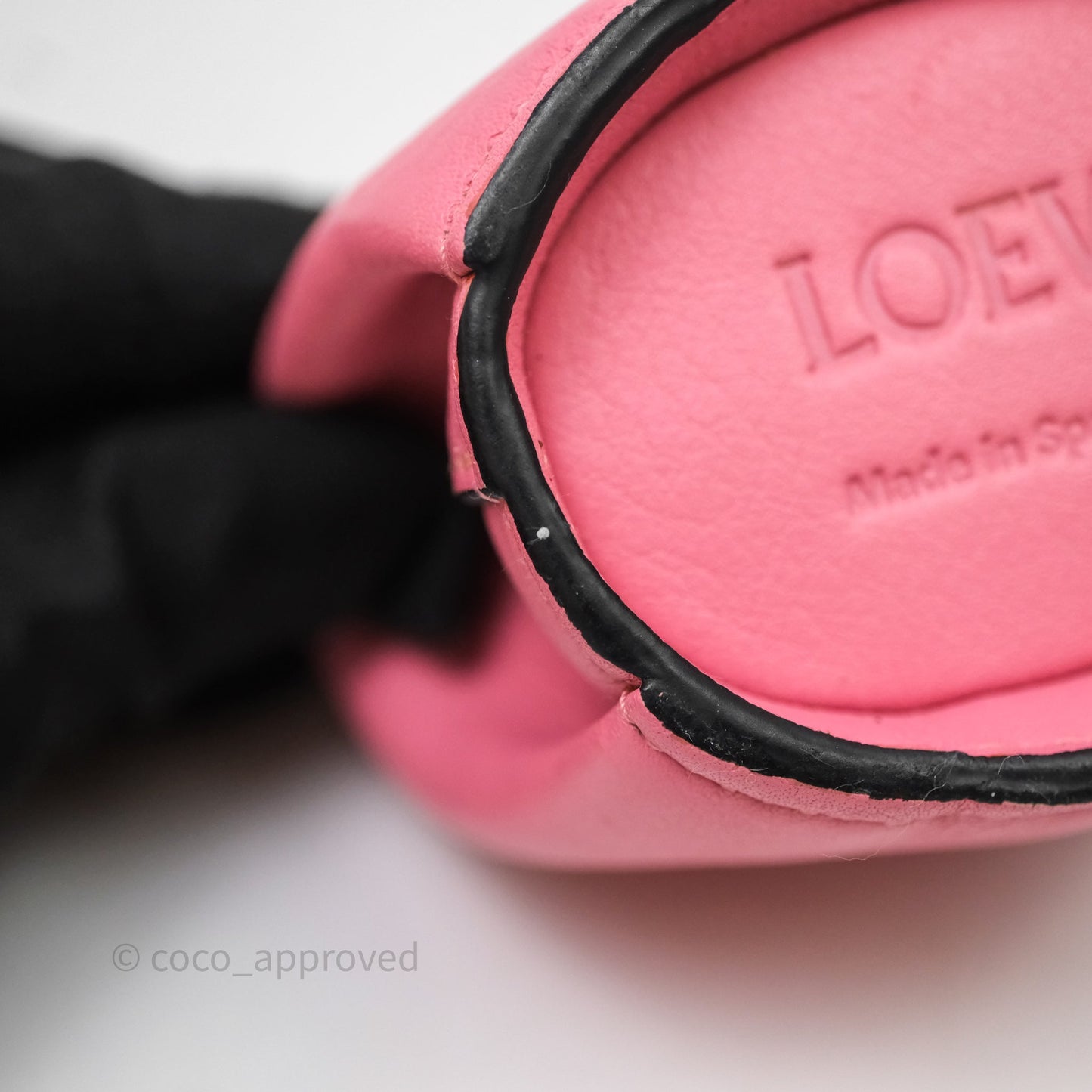 Loewe Elephant Coin Case Pink