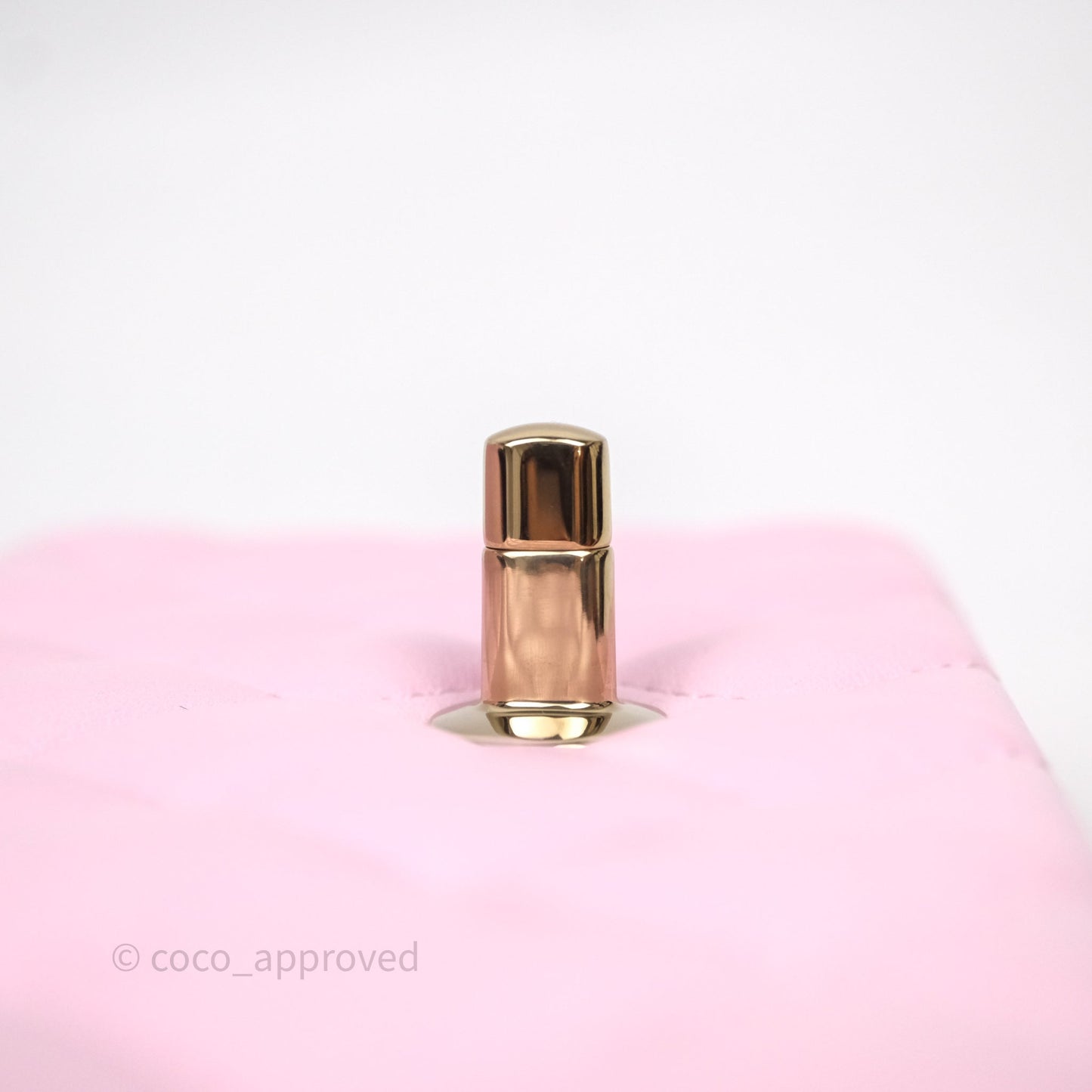 Chanel Top Handle Mini Rectangular Flap Pink Lambskin Gold Hardware