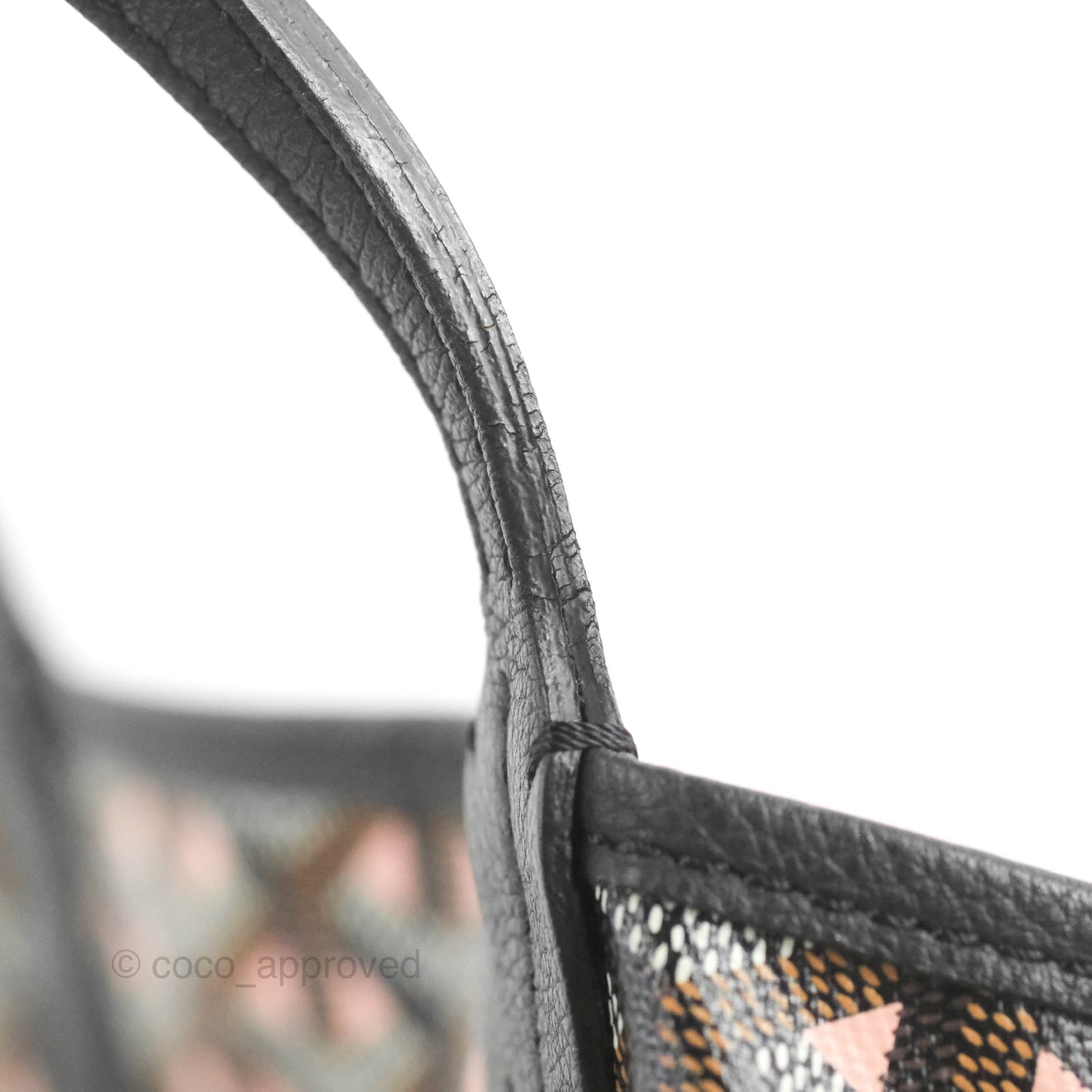 Goyard St. Louis Tote PM Clairvoie Black/Pink Japan Edition