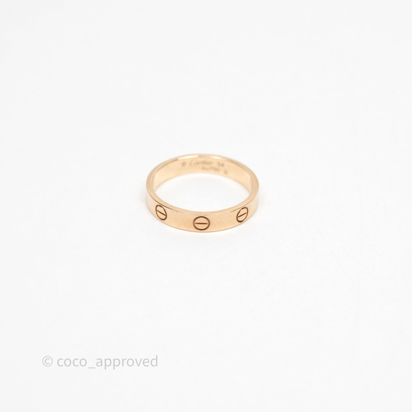 Cartier Love Ring Small Model Rose Gold