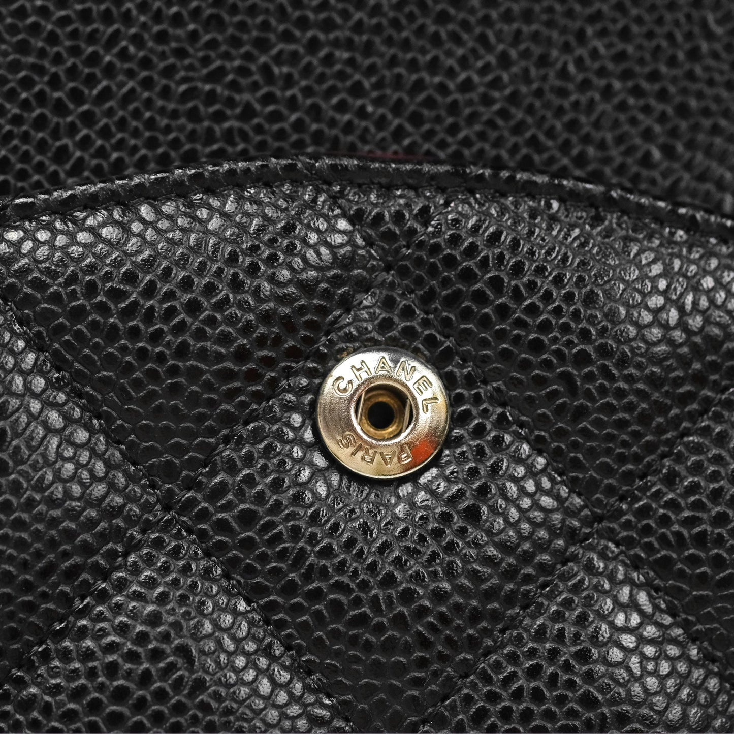 Chanel Jumbo Double Flap Black Caviar Silver Hardware⁣⁣