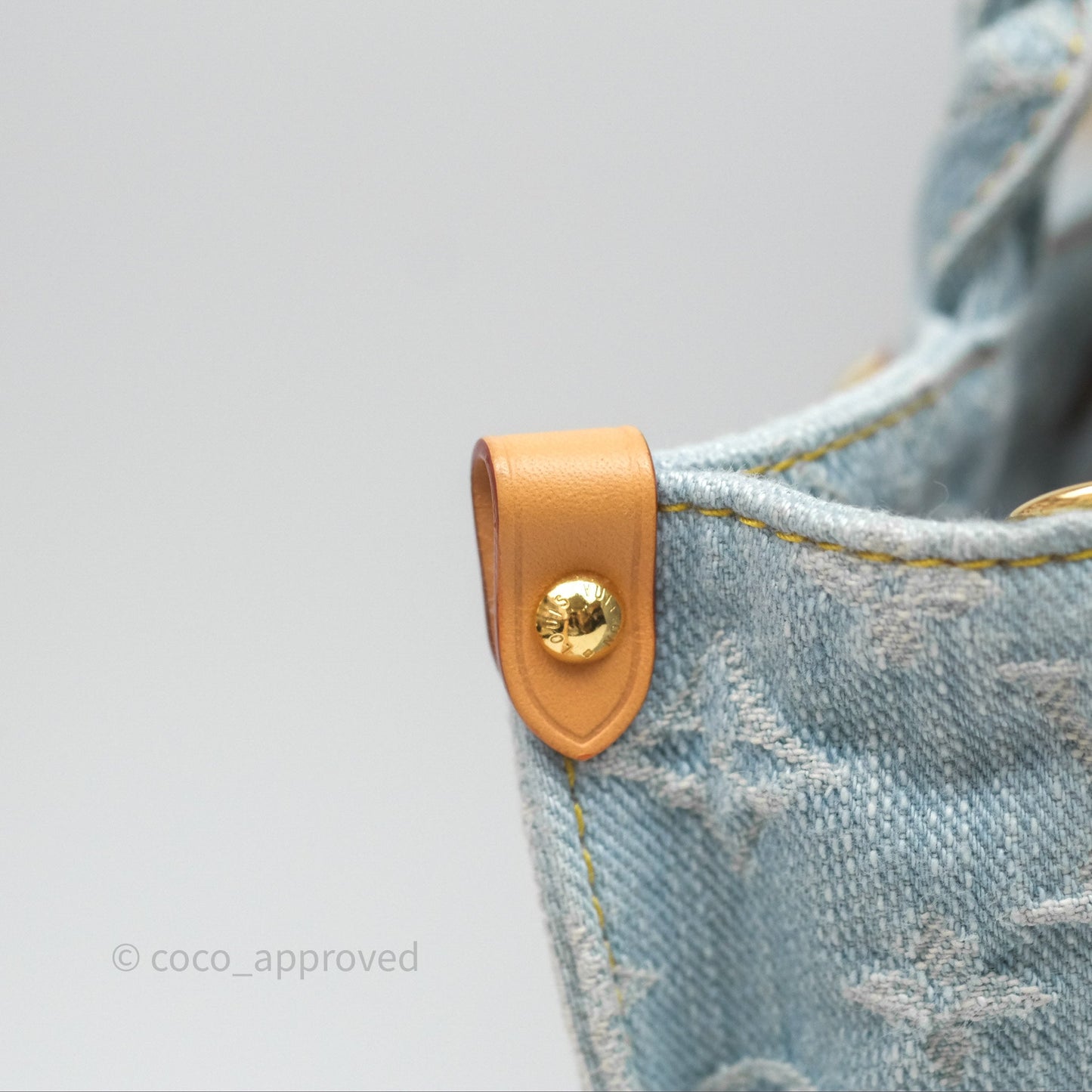 Louis Vuitton Let Go PM Denim