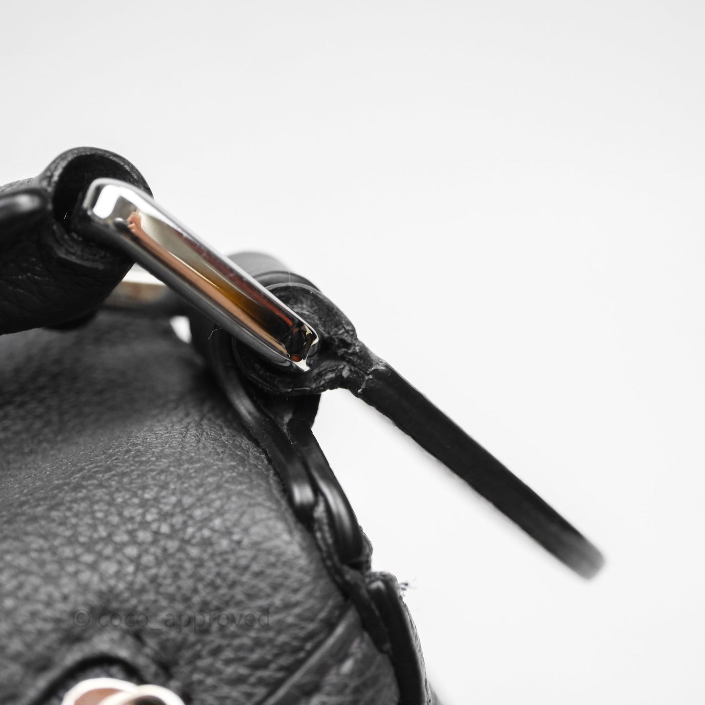 Loewe Small Puzzle Grey Calfskin Edge Bag