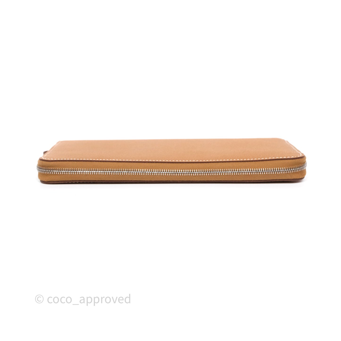 Hermès Silk In Classique Long Wallet Gold Epsom