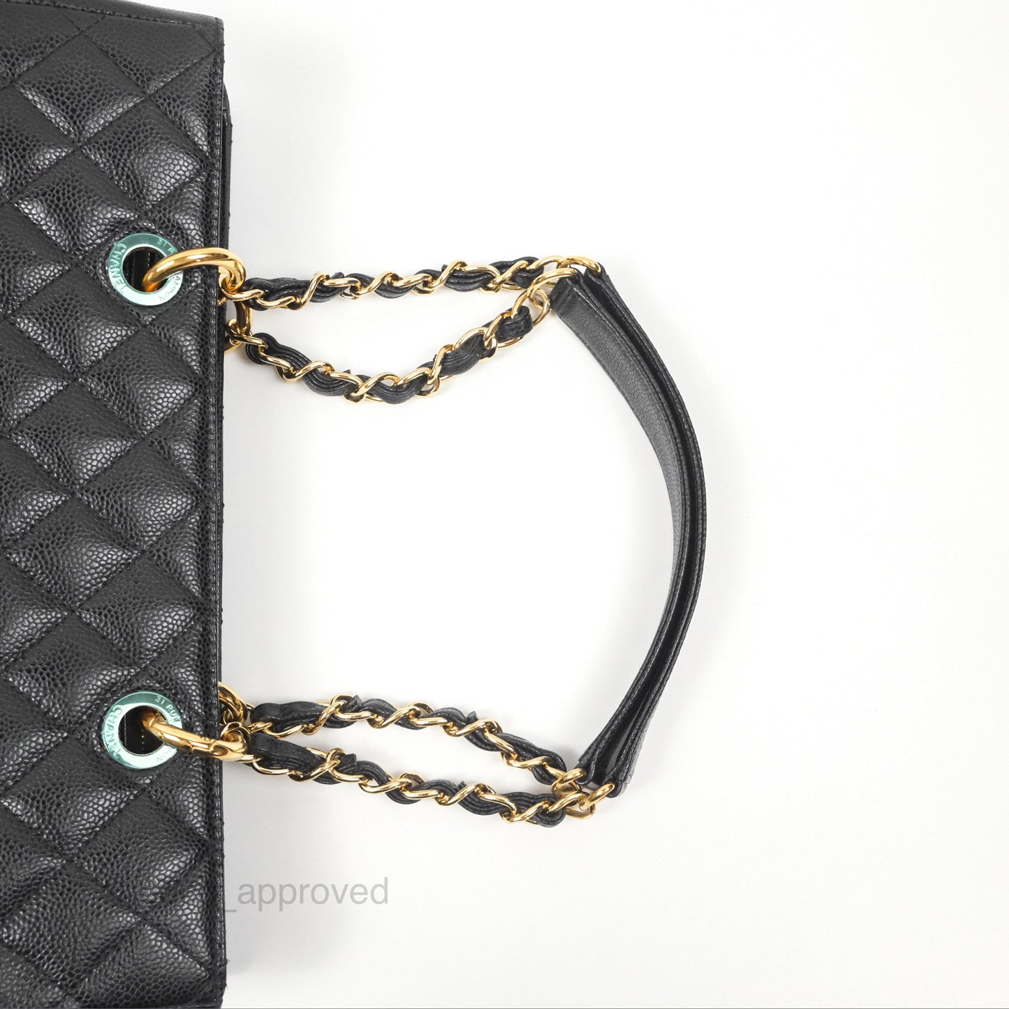 Chanel GST Black Caviar Gold Hardware