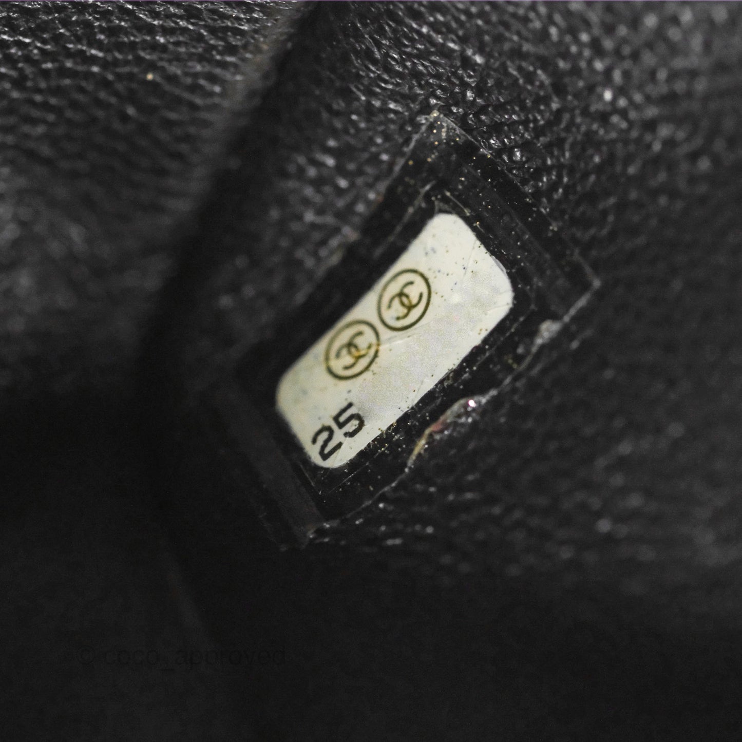 Chanel Classic Quilted Mini Rectangular Flap Black Caviar Silver Hardware