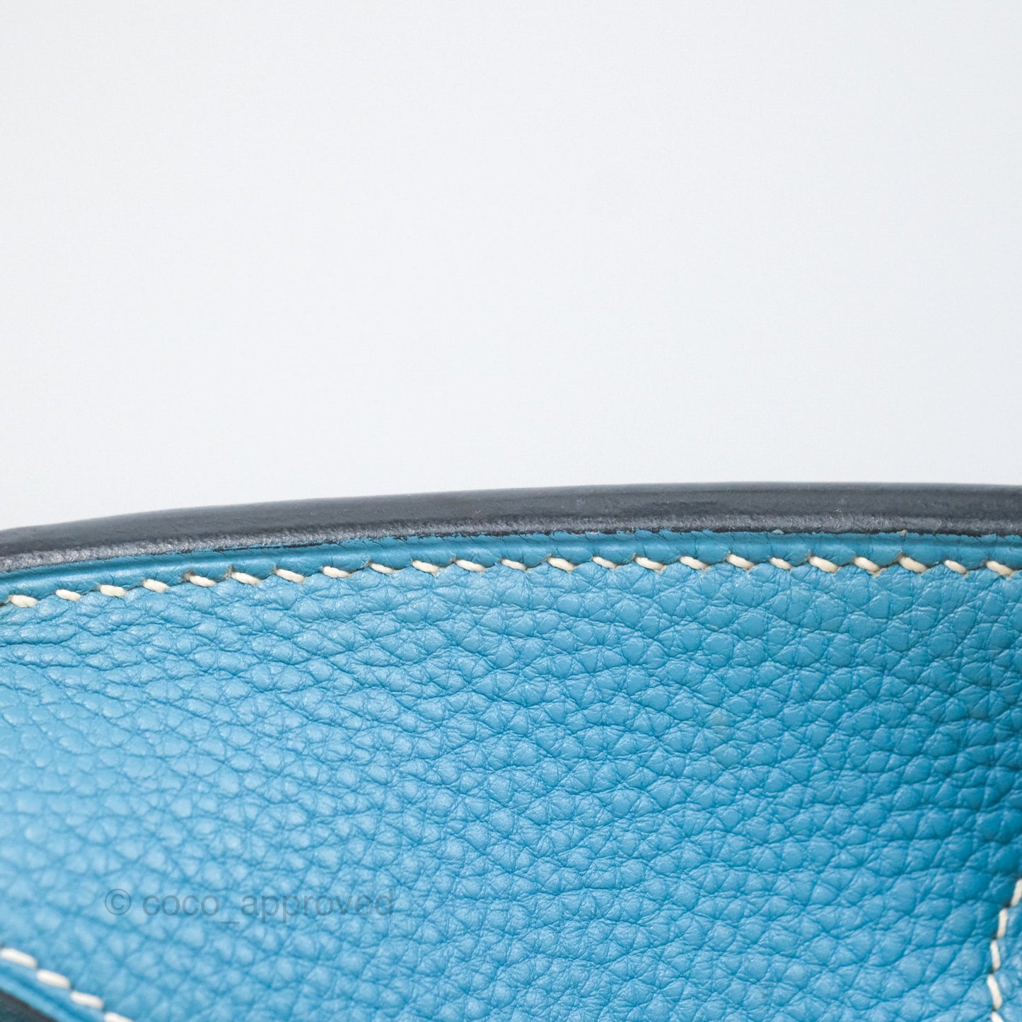 Hermès Birkin 30 Blue Jean Togo Palladium Hardware