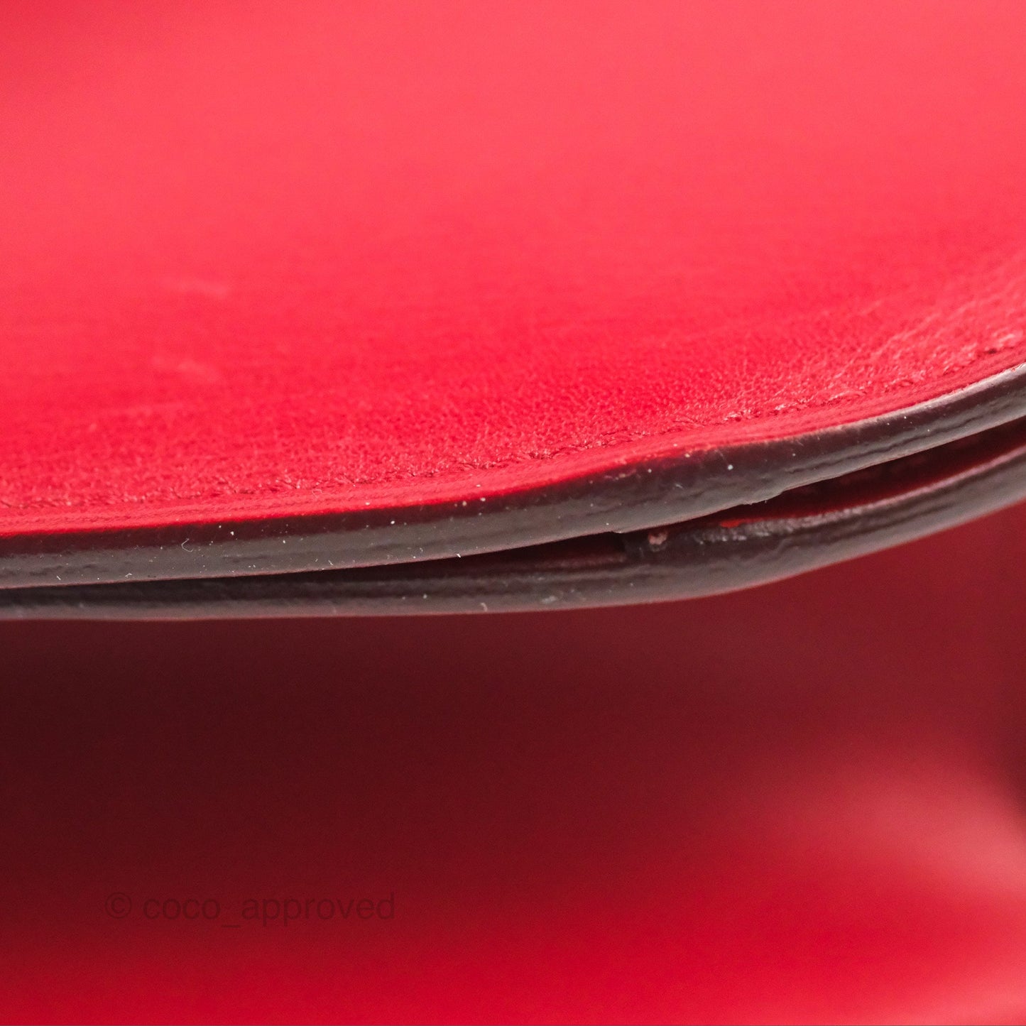 Celine Medium Classic Box Flap Red Calfskin