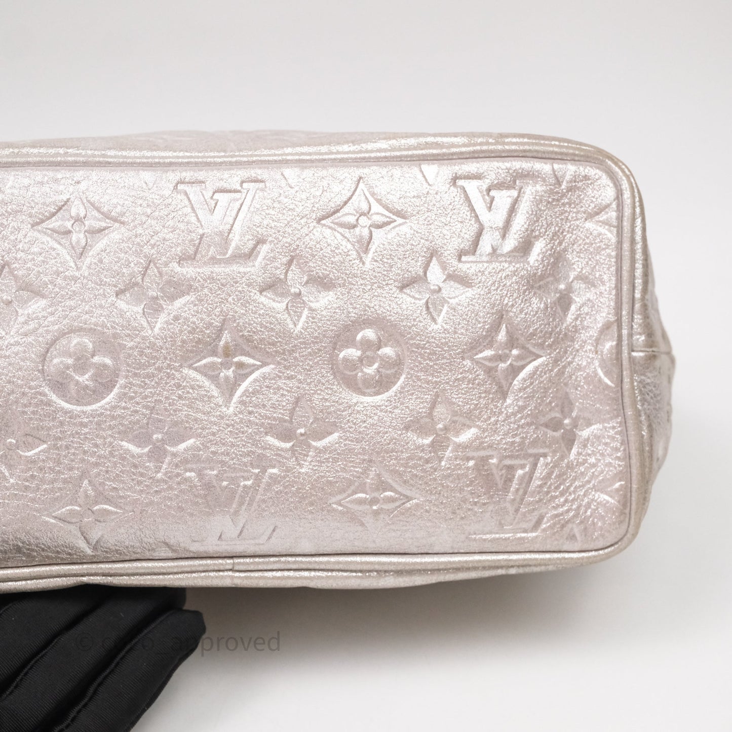 Louis Vuitton Monogram Shimmer Halo Bag Silver