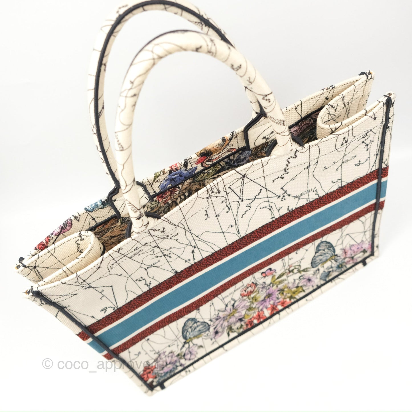 Christian Dior Large Zodiac Book Tote Bag