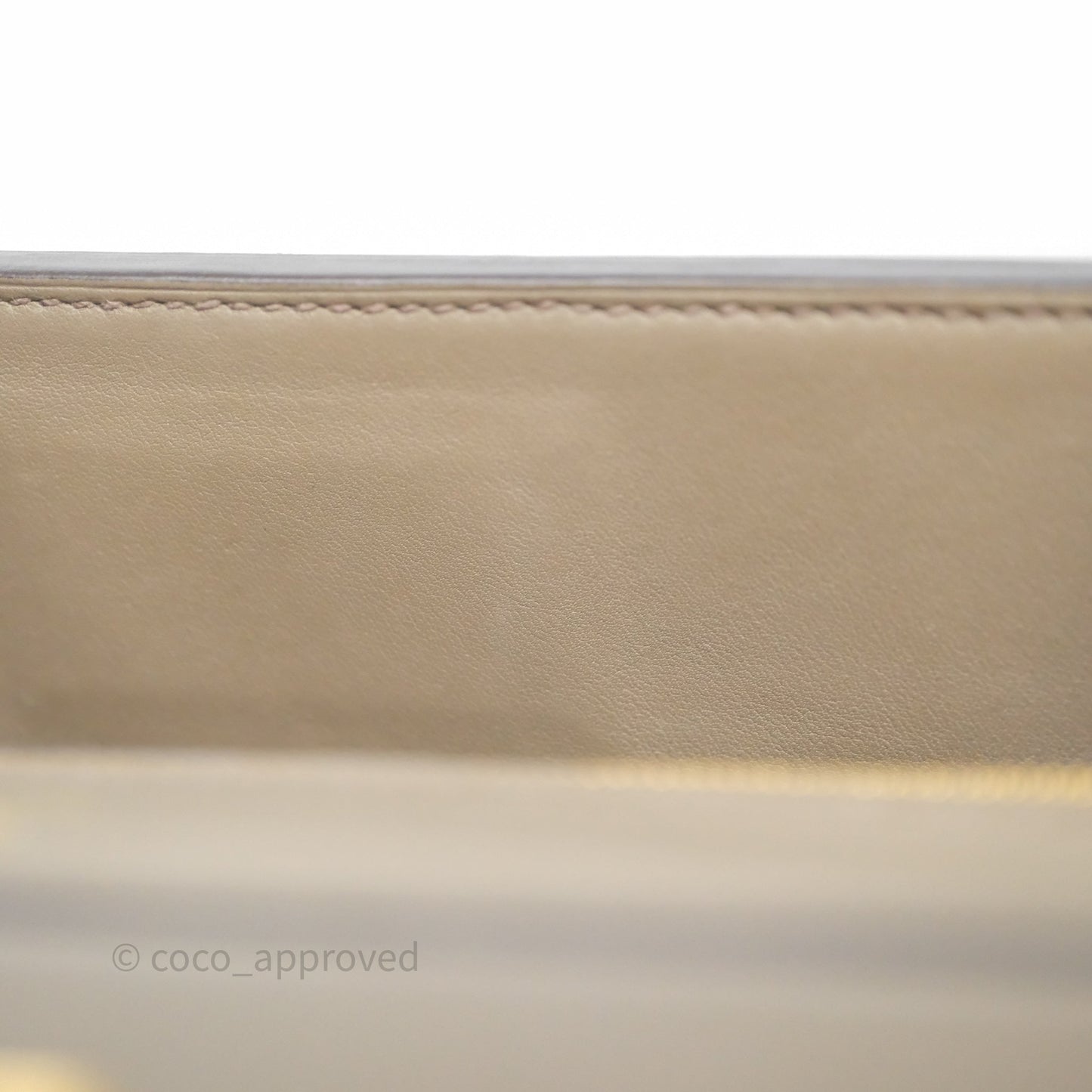 Hermès 24/24 21 Mini Gris Etain 8F Evercolor/ Swift Gold Hardware