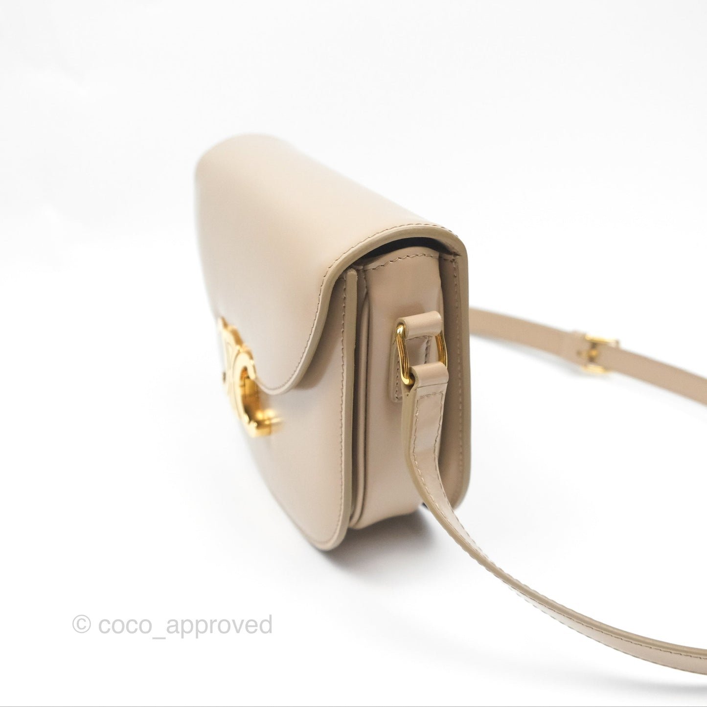 Celine Teen Besace Safari Shiny Calfskin