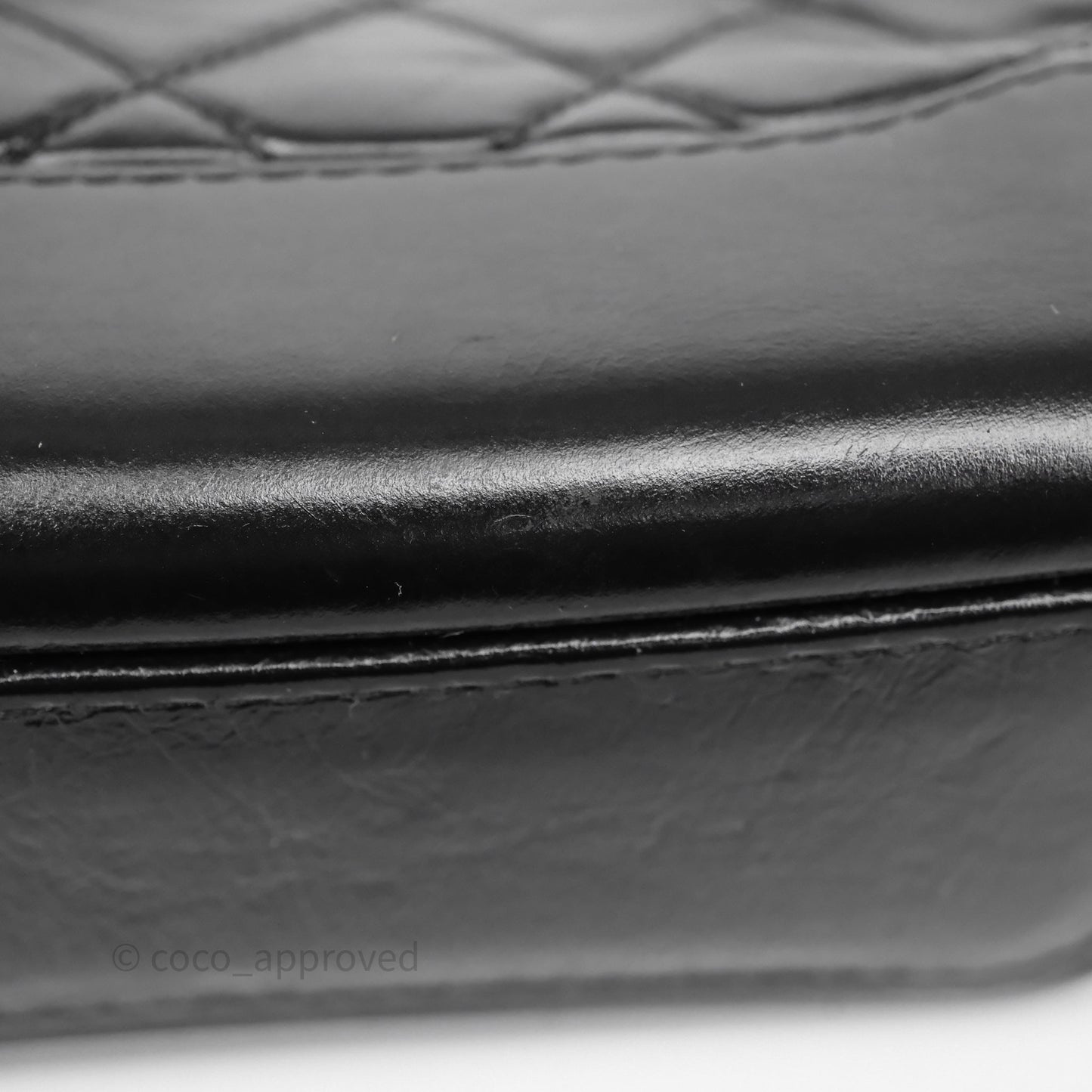 Chanel Small Gabrielle Hobo Quilted Black Aged Calfskin