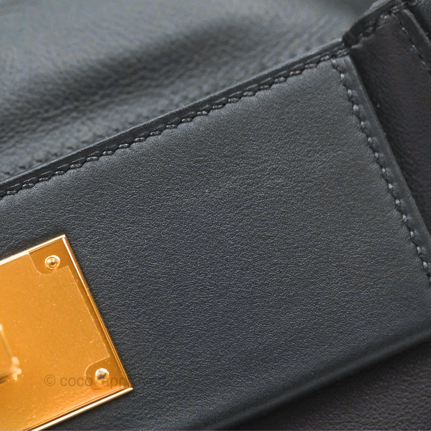Hermès 24/24 21 Mini Black Swift Gold Hardware