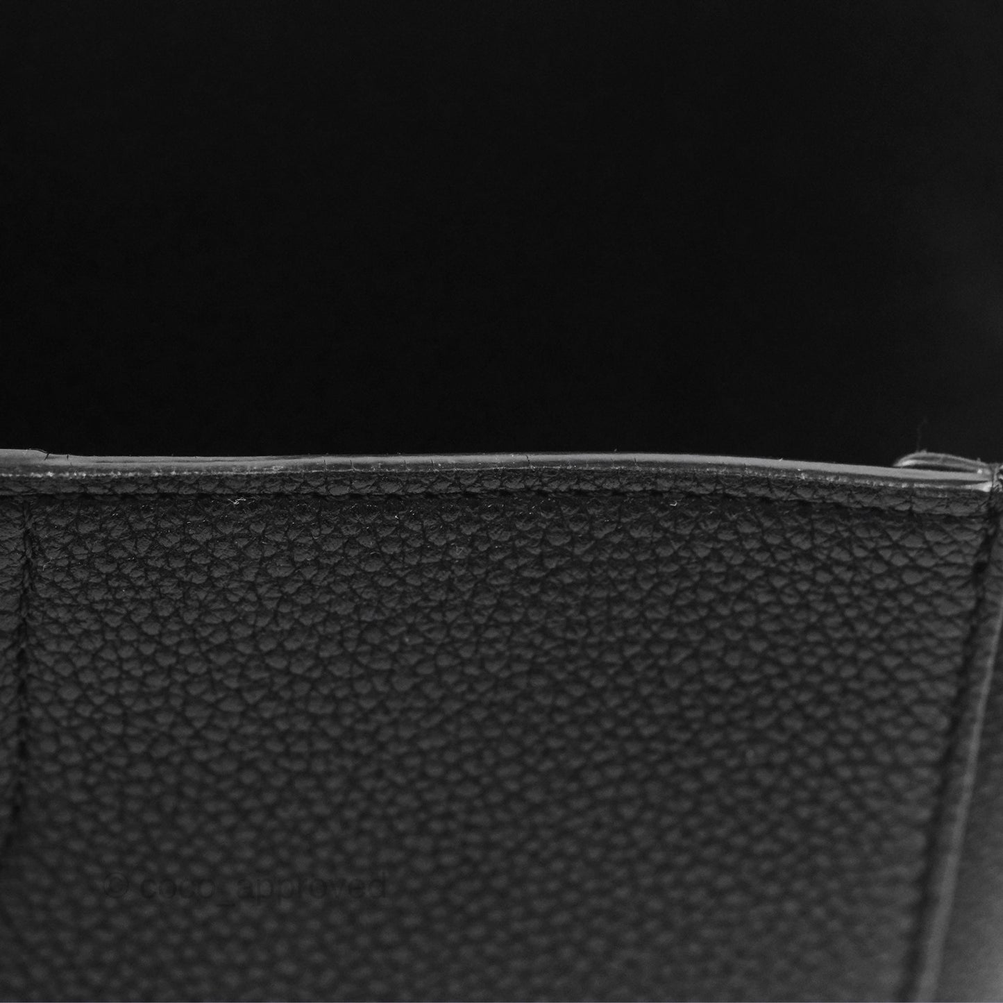 Celine Small Sangle Bucket Bag Black Grained Calfskin Gold Hardware