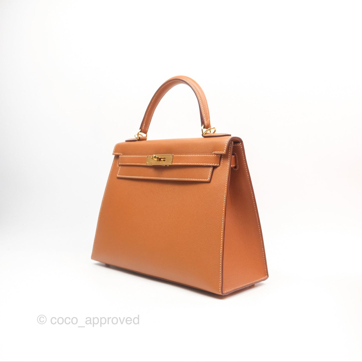 Hermès Kelly 28 Sellier Gold 37 Epsom Gold Hardware