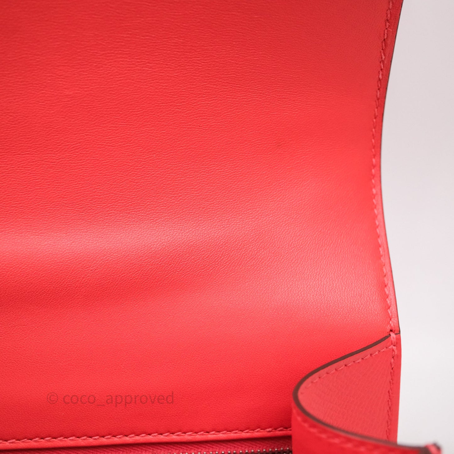 Hermès Constance 24 Rose Jaipur T5 Epsom Palladium Hardware