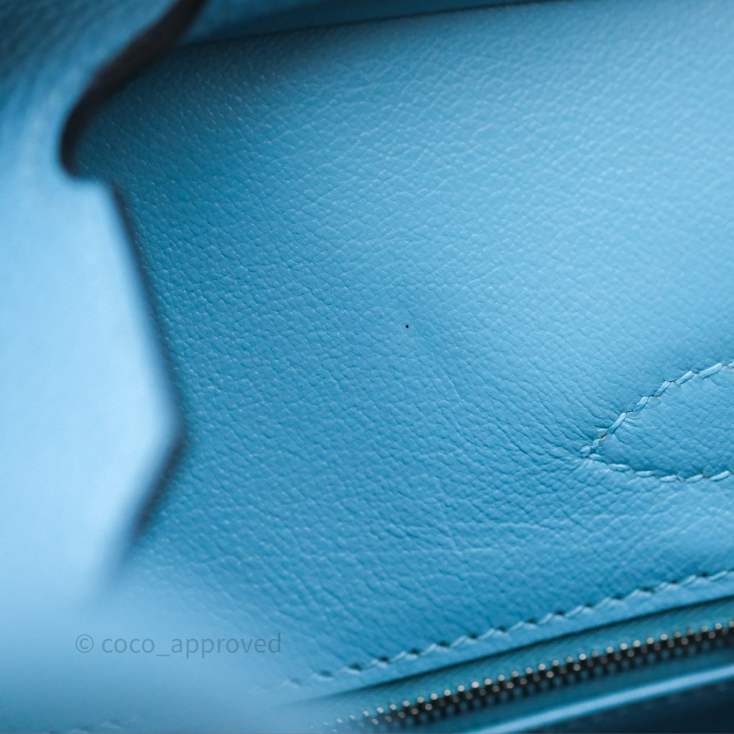 Hermès Birkin 30 Bleu De Nord Togo Palladium Hardware