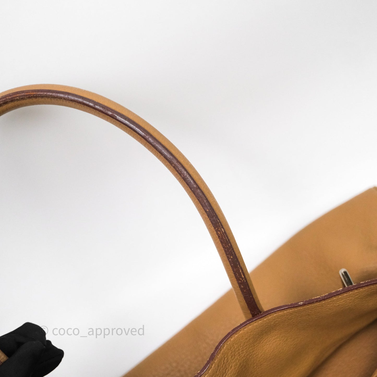 Hermès Birkin JPG Shoulder Bag 42 Tabac Camel 24 Palladium Hardware