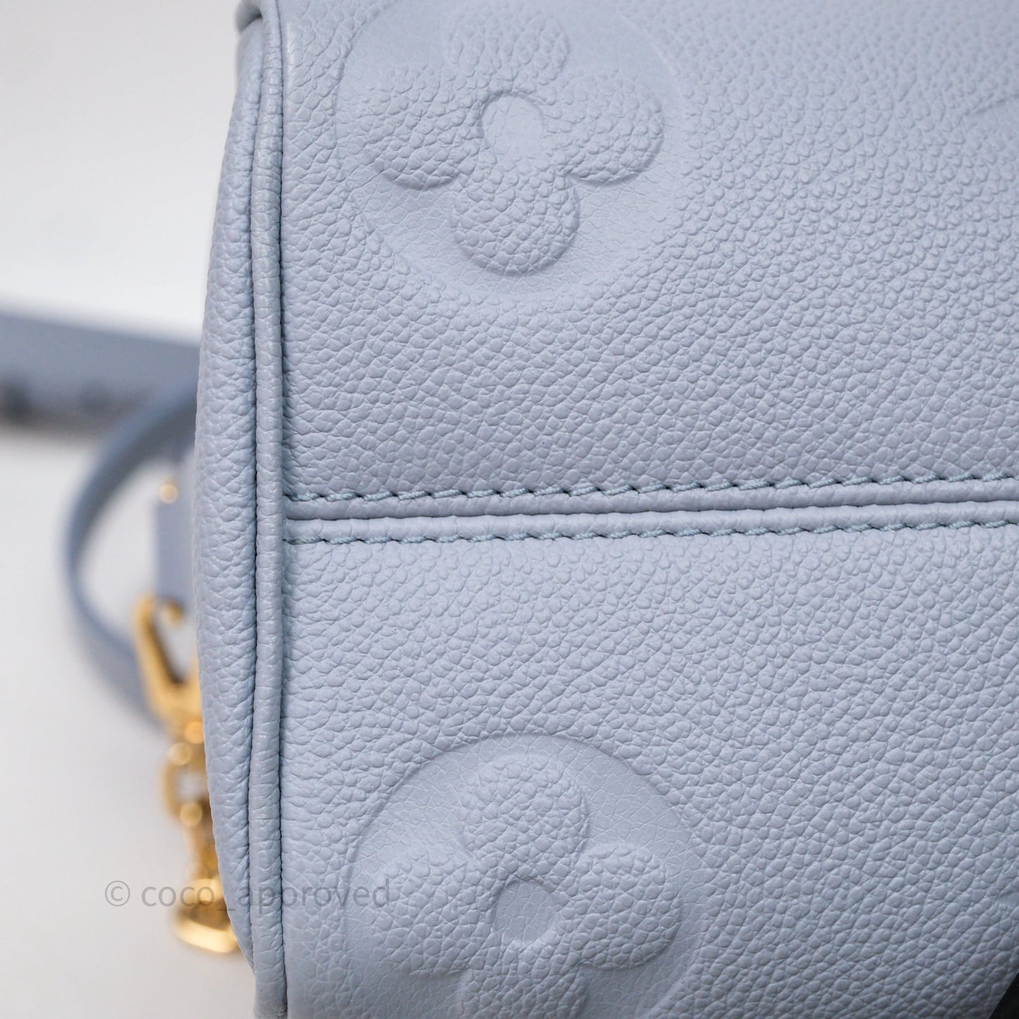 Louis Vuitton Speedy Bandoulière 20 Monogram Empreinte Lilac