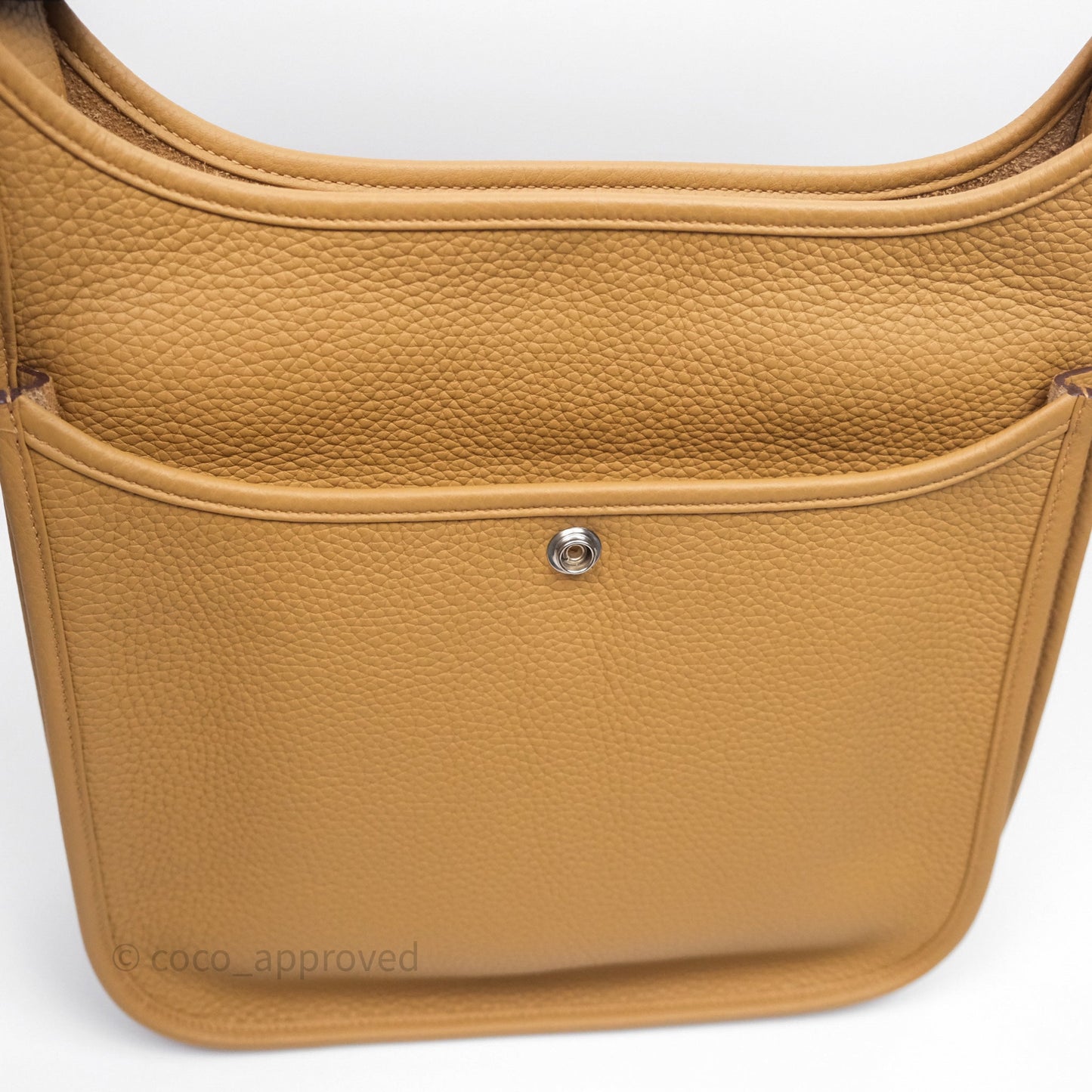 Hermès Evelyne III 29 Biscuit 48 Clemence Palladium Hardware