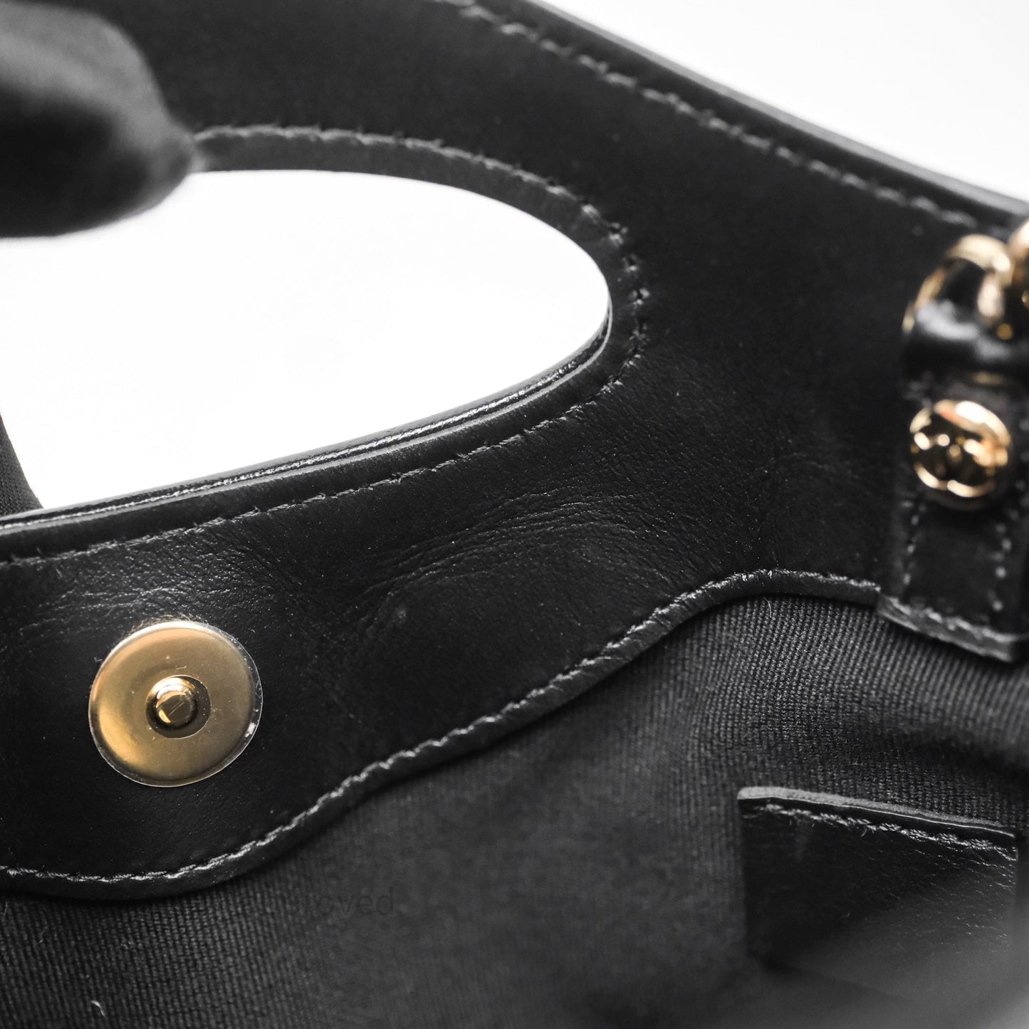 Chanel Nano 31 Black Shiny Lambskin Gold Hardware