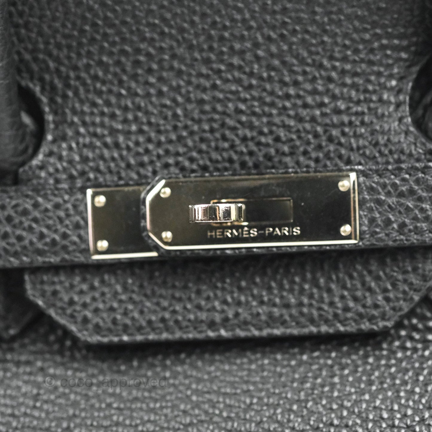 Hermès Birkin 35 Black Togo Palladium Hardware