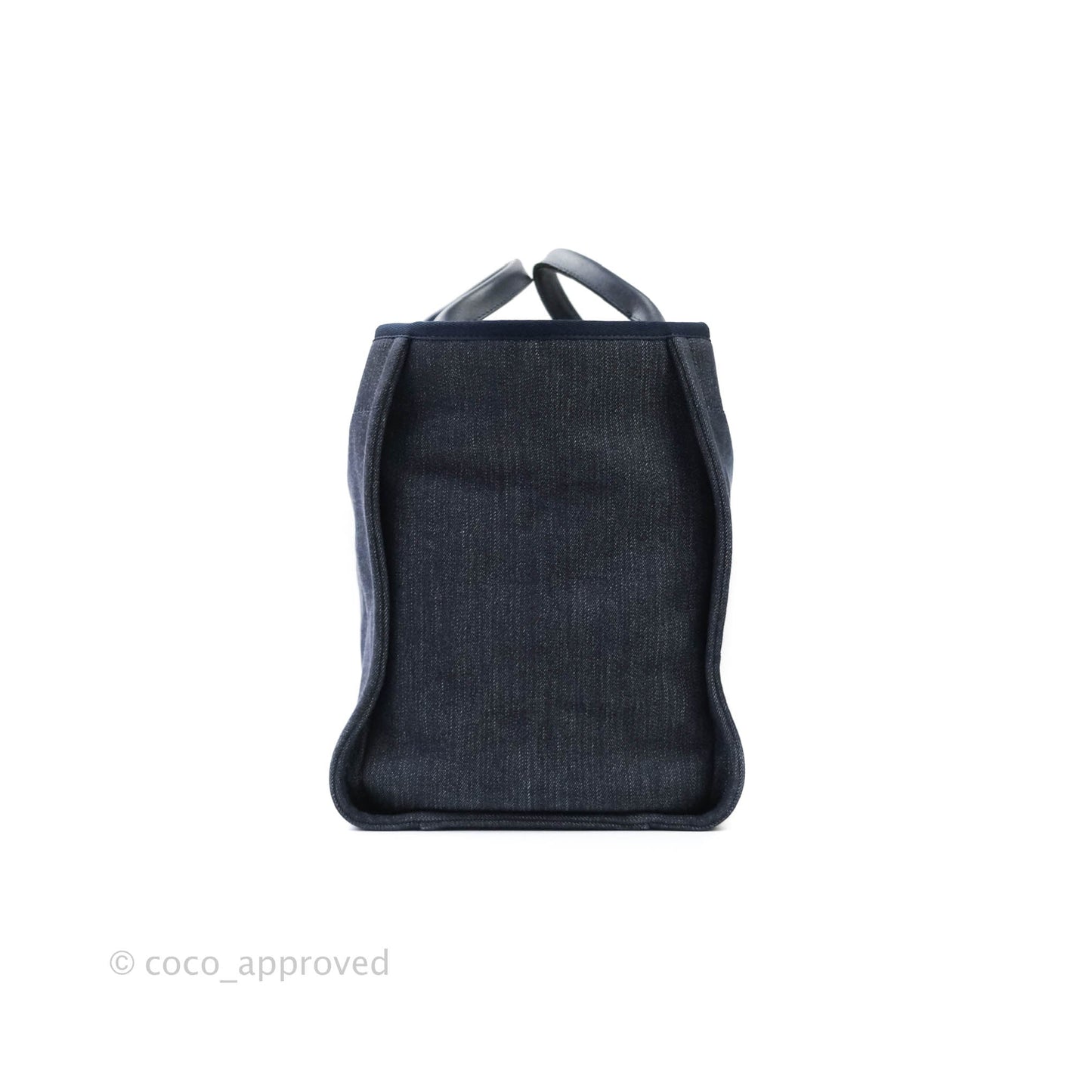Chanel Canvas Large Deauville Tote Denim
