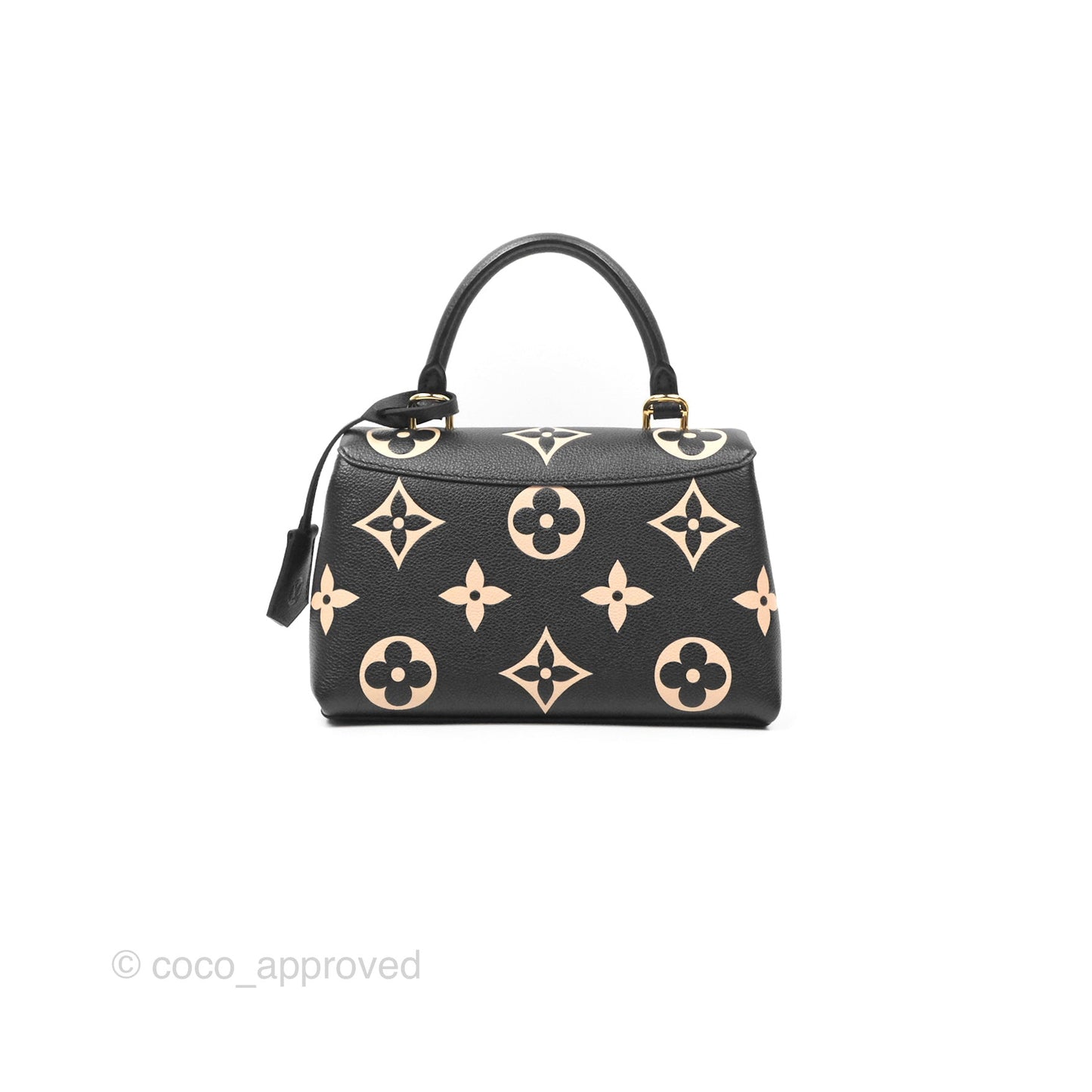 Louis Vuitton Madeleine BB Monogram Empreinte Black Beige