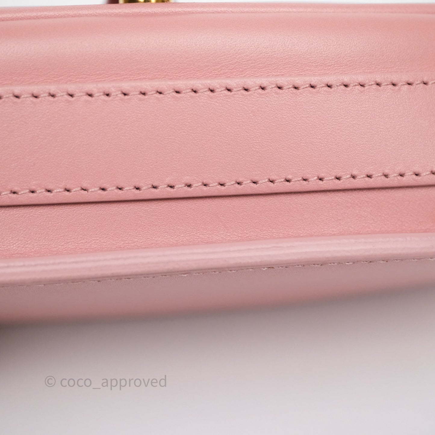 Christian Dior Dior Bobby East-West Bag Pink Calfskin