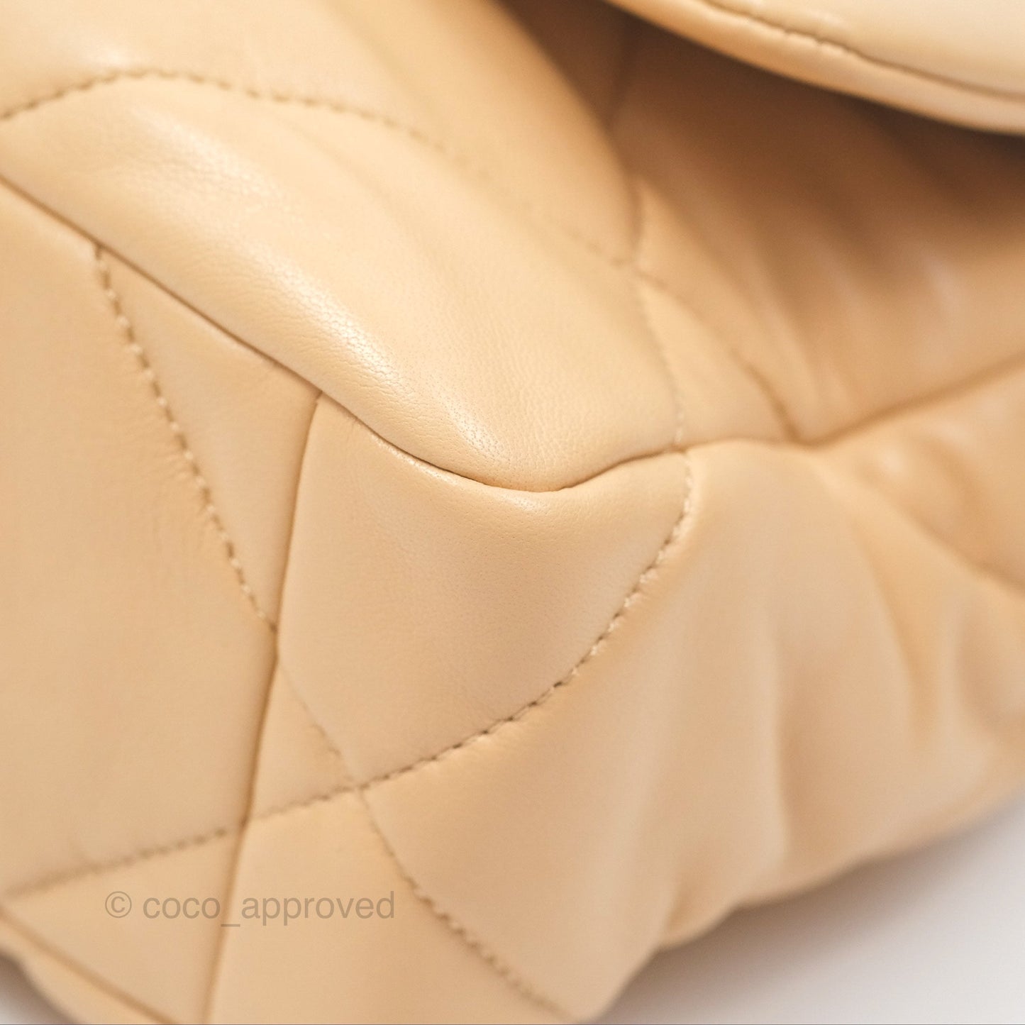 Chanel 19 Small Beige Mixed Hardware