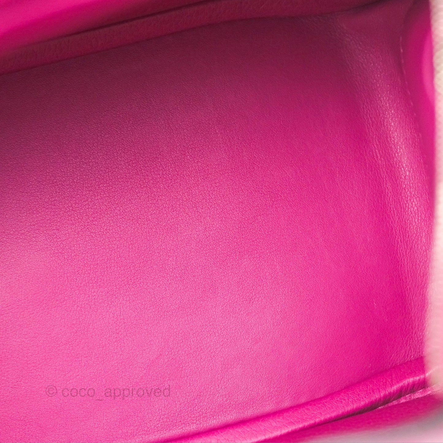 Hermès Lindy 26 Rose Pourpre Evercolor Palladium Hardware