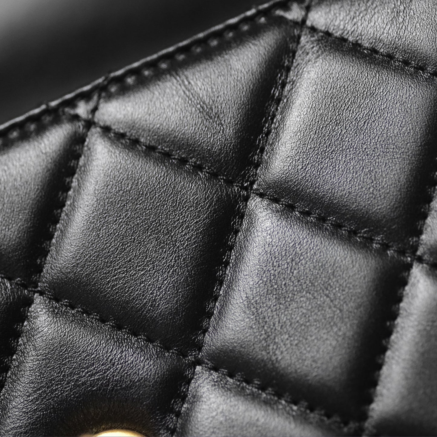 Chanel Quilted Mini Perfect Fit Adjustable Black Calfskin Gold Hardware