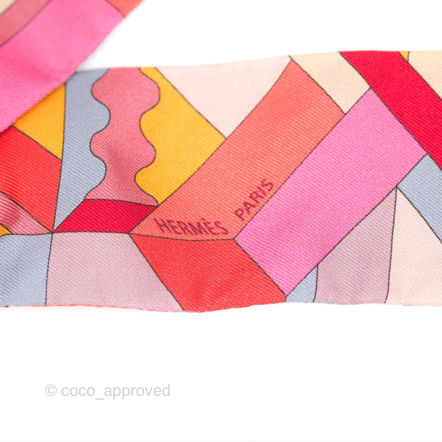 Hermes Multicolour Silk Twilly